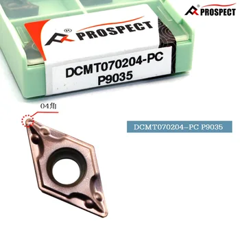DCGT/DCMT070204/070208 P8125 P6205 P9125 באיכות גבוהה חיתוך CNC מחרטה מוסיף פנימי מפנה כלים,פלדה/נירוסטה