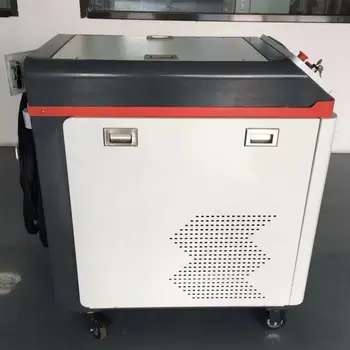 תעשייתי 500W הדופק לייזר מכונת ניקיון כף יד Mopa 300W 200W צבע חלודה להסרת כפול ציר קירור מים