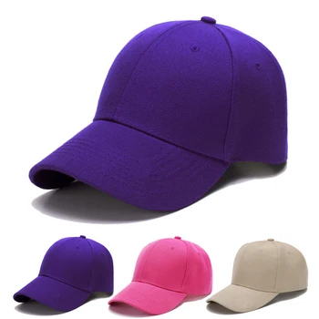 יוניסקס, כובעי בייסבול הורה-ילד נסיעות לשיא כובעי אופנה קלאסי ילדים התלמידים פוליאסטר מקרית מוצק השמש בקיץ כובעים