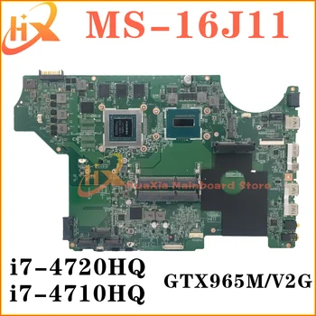 Mainboard עבור MSI GE62 MS-16J11 MS-16J1 מחשב נייד לוח אם Intel לינקס נקודת HM87 i7 4th Gen GTX965M/V2G DDR3L