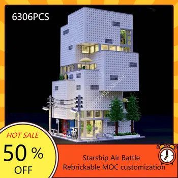 6306PCS סוכר מבנה מודולרי MOC יצירתי רחוב להציג מודל אבני בניין אדריכלות החינוך הרכבה דגם צעצועים מתנות