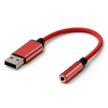 USB אוזניות 3.5 מ 