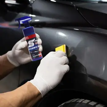 אנטי שריטה במכונית נוזלי קרמי ציפוי חומר האיטום הגנה סופר זכוכית ציפוי פולנית-500ML קרמיקה ציפוי רכב
