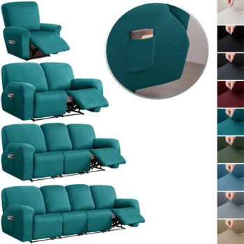 עבה כורסת ספה מכסה 1/2/3/4 מושבים אקארד כורסה הכסא כיסוי זרוע הספה לכיסוי מגן לחיות מחמד נשלף רחיץ