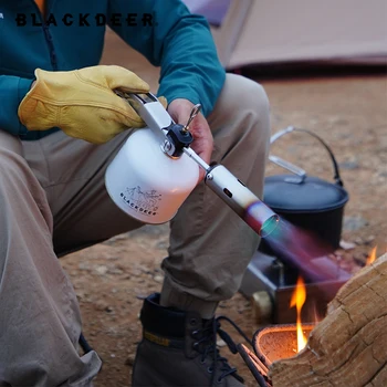 Blackdeer מבער גז להבת גז לפיד להבת אקדח מבער בישול הלחמה בוטאן-גז מבער המצית חימום
