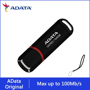 ADATA USB 3.2 AUV150 מיני כונן עט 32GB 64GB 128GB 256GB כונן הבזק מסוג USB מקל זיכרון USB U דיסק מפתח Pendrive עבור הטלפון למחשב