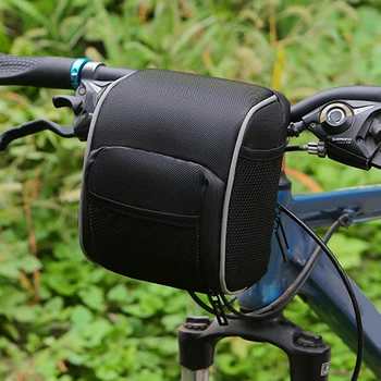 עמיד למים אופניים הכידון התיק טלפון, ארנק, מפתחות מחזיק 600D בד אוקספורד האופניים הקדמי מסגרת כיס רכיבה על אופניים אביזרים