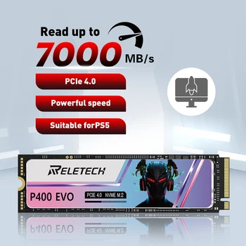 Reletech M. 2 P400 EVO SSD NVMe PCIE Gen 4.0 1TB 2TB 2280 NAND פנימי דיסק קשיח עבור PS5 שולחן העבודה של מחשב נייד