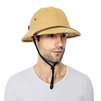 יוניסקס הקיץ טיול רכיבה על סוסים כובע מרוצי סוסים כובע וייטנאם הקסדה כובע קסדת קסדת קסדה קרם הגנה חיצונית צל כובע קש