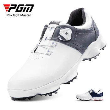 PGM חדש גולף נעלי גברים של נעליים נשלפים מטלטלין הרבעה נעלי ספורט ידית השרוכים
