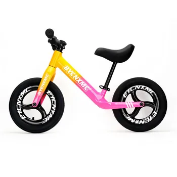 BYCNXMC 12 אינץ סיבי פחמן ילדים שיווי משקל הרכב או איזון אופניים 100x12mm חבית פיר מסגרת בצבעים שונים