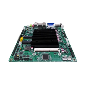 חם-ITX-J1900-1L2C VER1.0 1 יציאת רשת J1900 Quad-Core תעשייתי Gigabit רשת כפול 6 טורית לוח האם