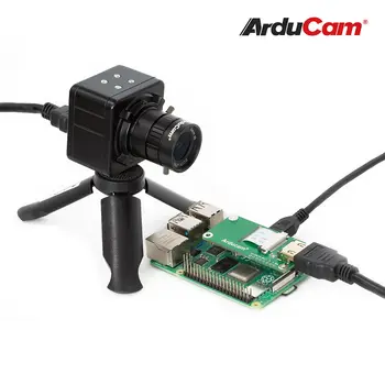 Arducam מלא באיכות גבוהה מצלמה עבור חבילה פטל Pi, 12.3 מגה-פיקסל 1/2.3 אינץ IMX477 מודול המצלמה עם 6 מ 