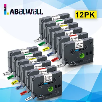 Labelwell הכלים מדפסת תואמת עבור 231 131 431 531 631 731 12mm למינציה תווית הקלטת תחליף תווית המדפסת