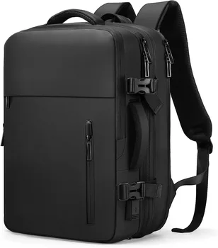 חדש קיבולת גבוהה עסקים תרמיל של גברים המחשב תרמיל נסיעות עסקים תיק מזוודה תיק הגב 40L עם טעינת USB Port