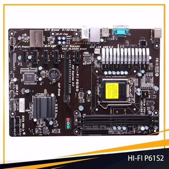 HI-FI P61S2 על Biostar H61 LGA 1155 DDR3 USB 2.0 לוח אם ATX איכותי מהירה