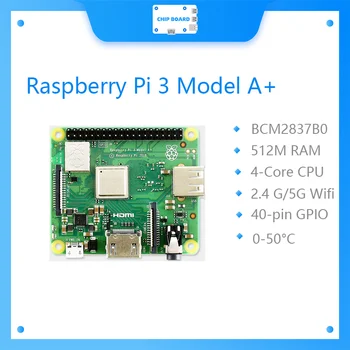החדש Raspberry Pi 3 דגם A+ בנוסף 4-Core CPU BMC2837B0 512M RAM פאי 3A+ עם WiFi ו-Bluetooth