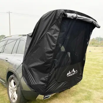 המטען אוהל סוכך נייד המכונית מקלט מנגלים צל אטים לגשם האחורי האוהל פשוטה האוטו על נהיגה עצמית סיור ברביקיו קמפינג