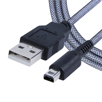 1.5 מ ' 2 1 נתונים סנכרון טעינה USB כבל חשמל כבל קו חוט 24K מטען אביזרים עבור Nintendo NDSI חדש 3DSXL 2DSLL 3DS