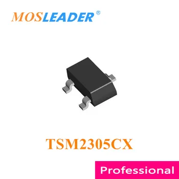 Mosleader TSM2305CX RFG SOT23 3000PCS TSM2305 2.8 3.2 P-ערוץ מתוצרת סין באיכות גבוהה
