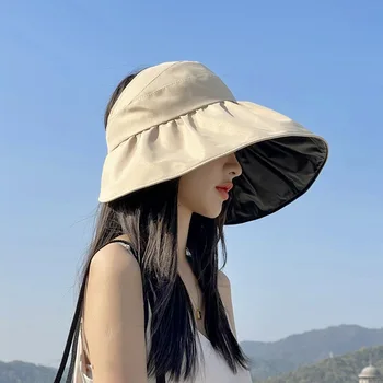קיץ חיצונית מקרית שמש להגן כותנה כובע השמש לנשים